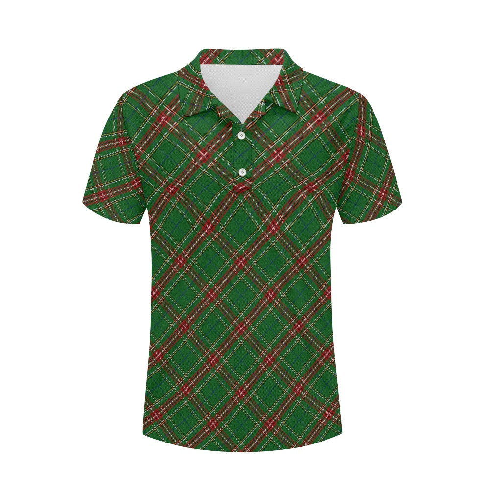 Clan Steel Tartan Polo