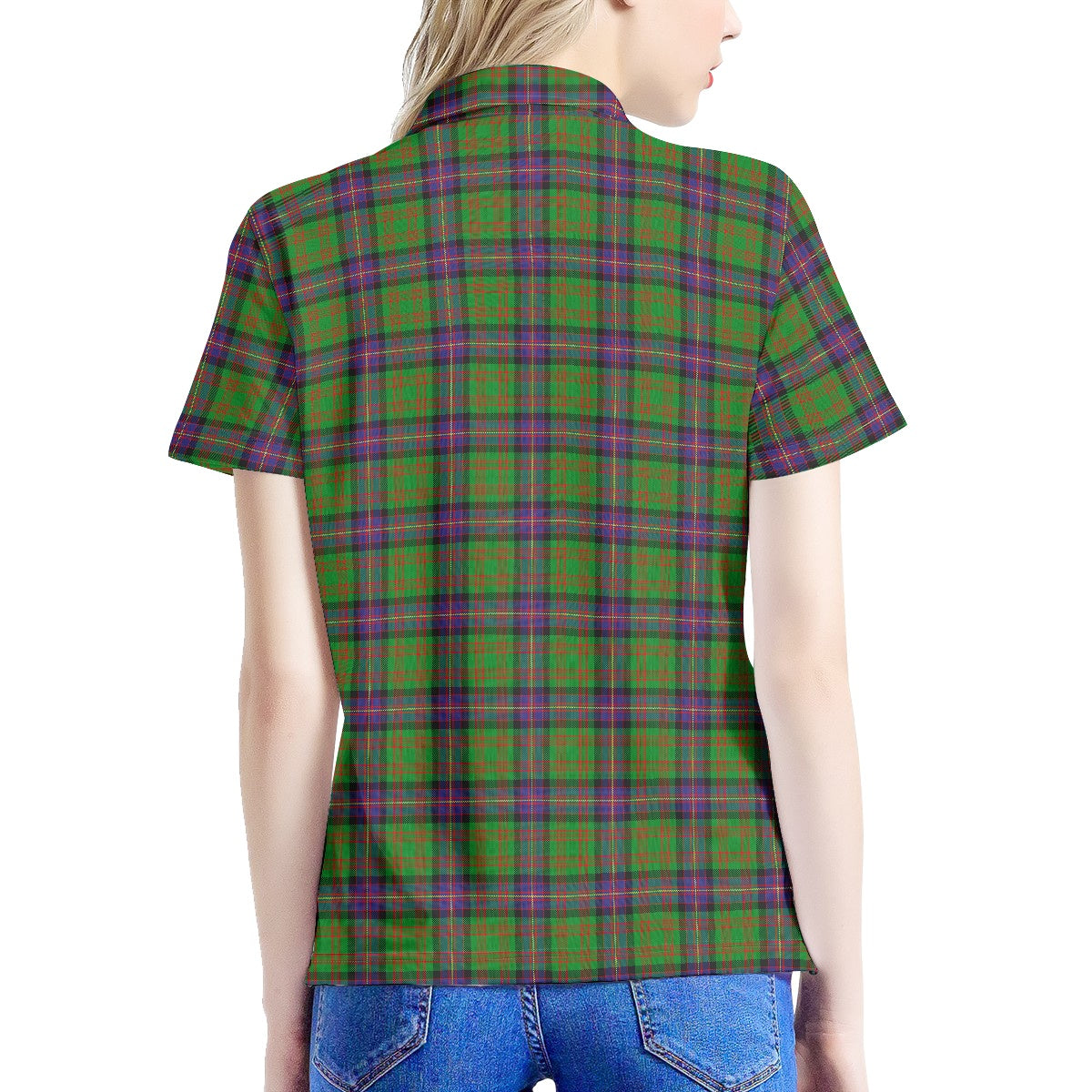 Clan Cochrane Tartan Women's Polo Shirt