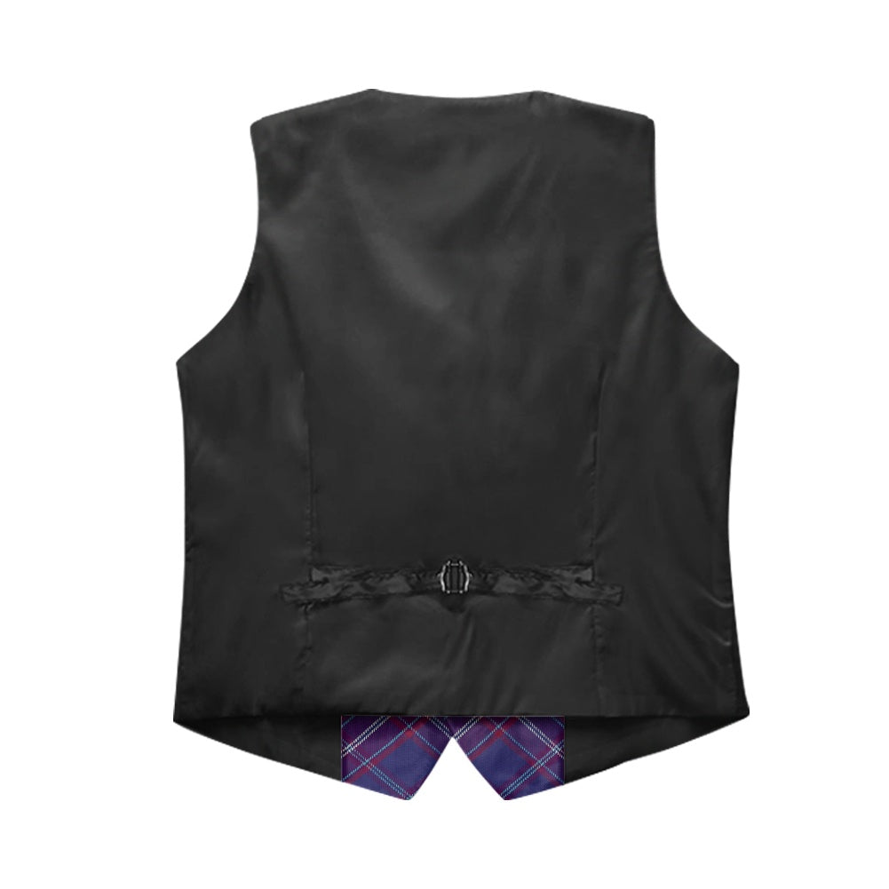 Pride of Fife Tartan Bias Suit vest jacket