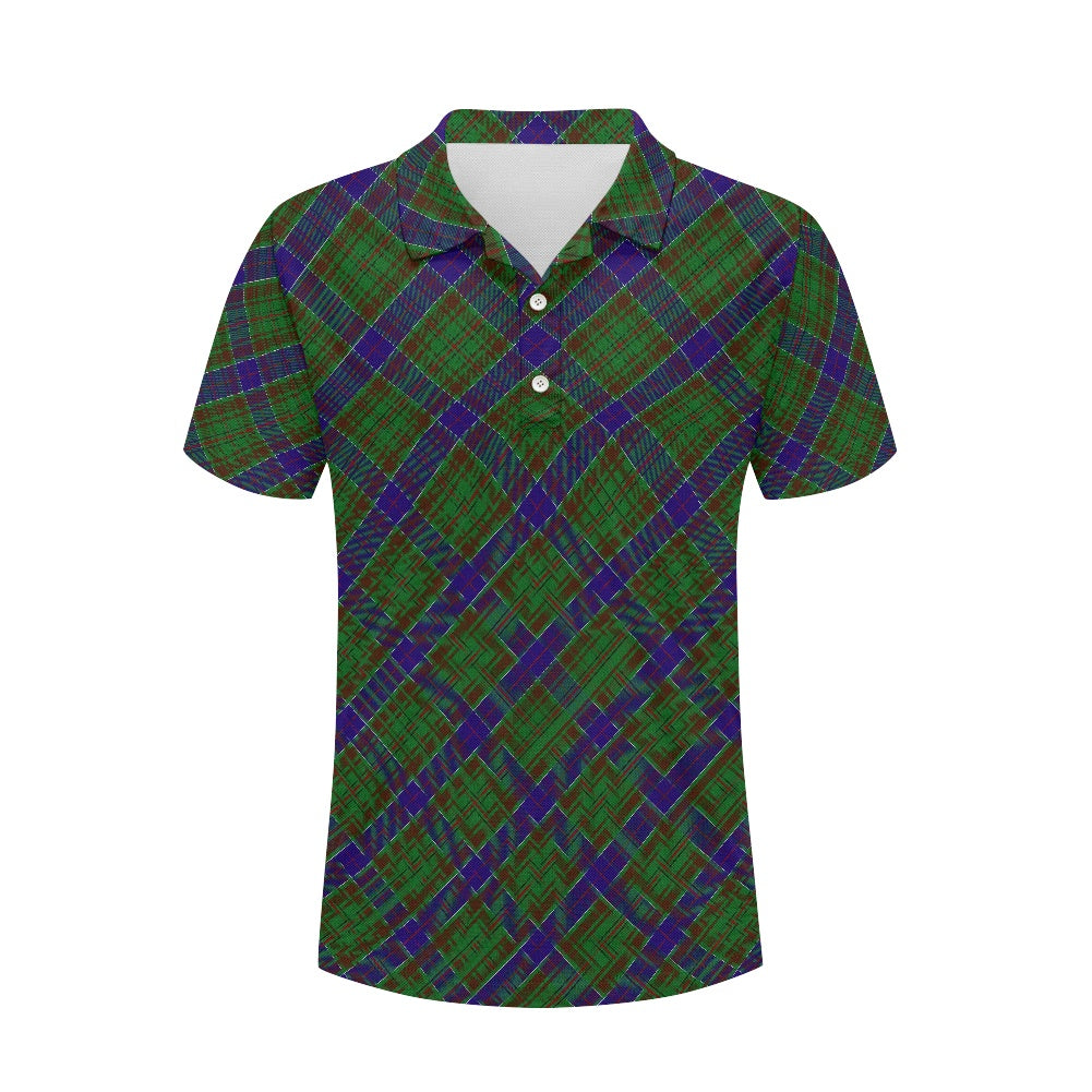 Clan Adams Tartan Polo Shirt