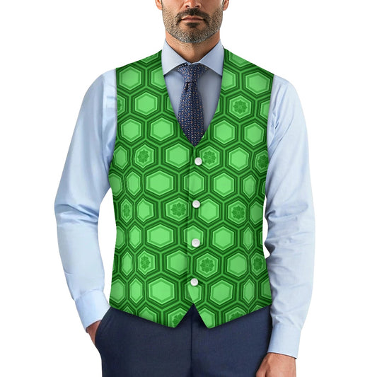 Japanese Wagara - Kikko Suit vest jacket