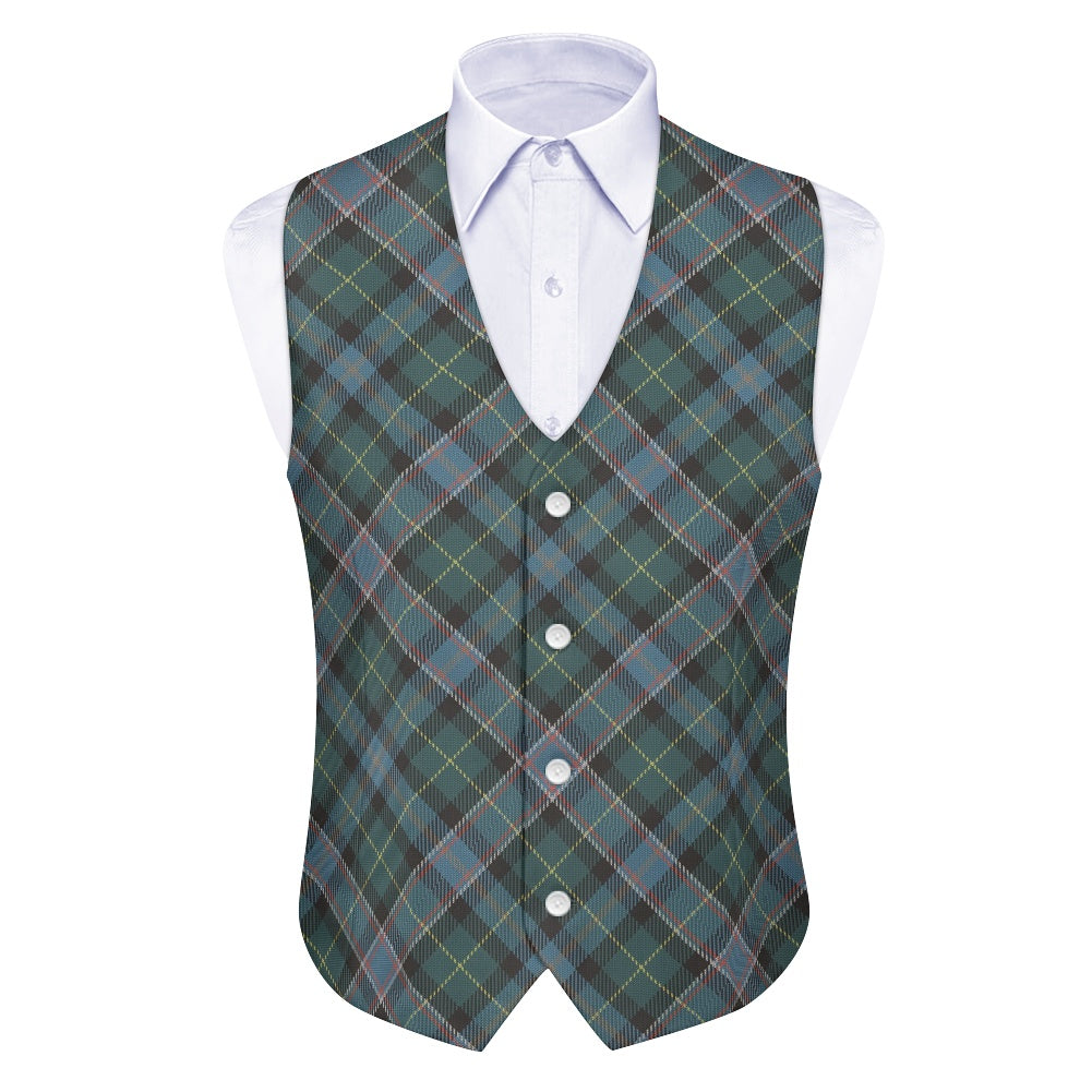 US State - Wisconsin Tartan Suit vest jacket