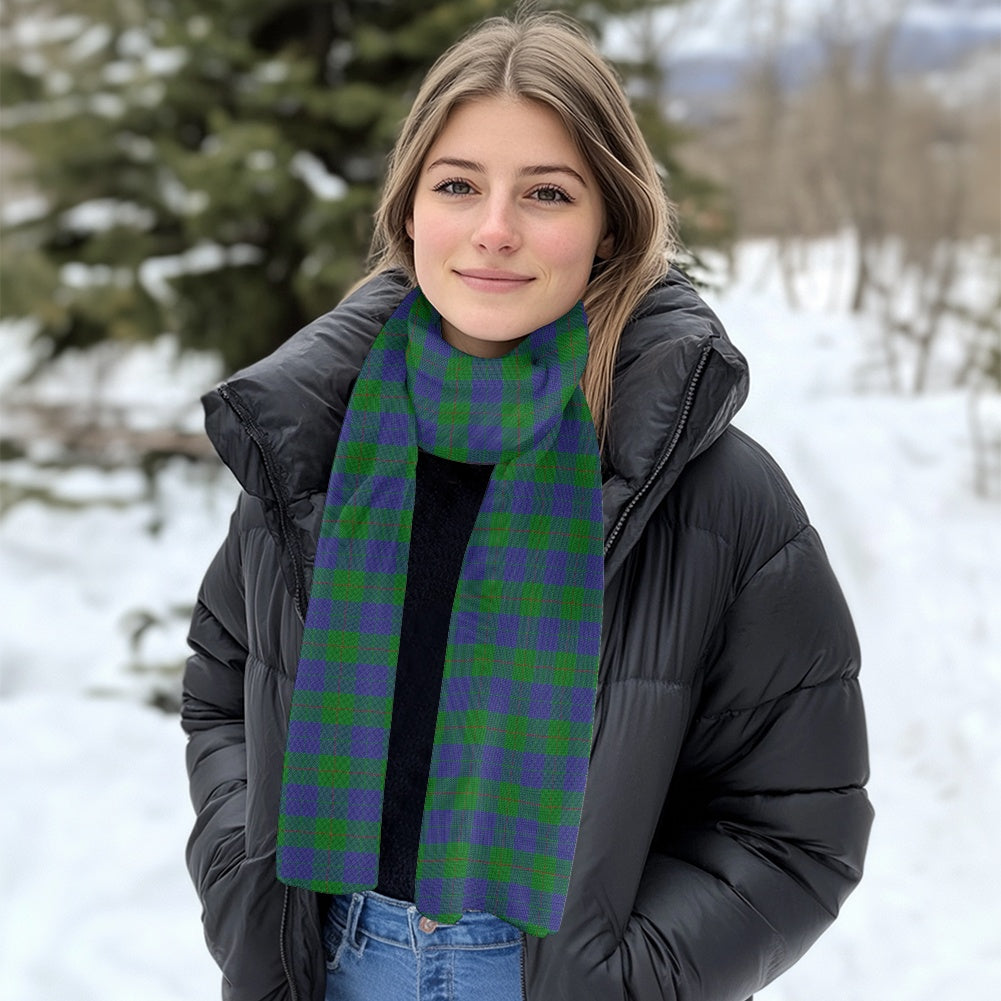 Clan Barclay Tartan Fluffy scarf