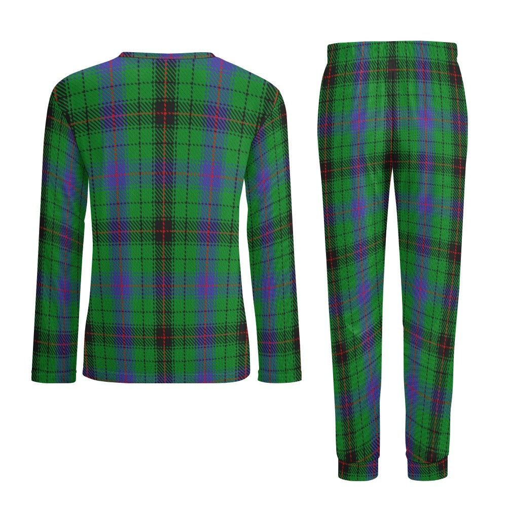 Clan Davidson Tartan Men's Pajama suit