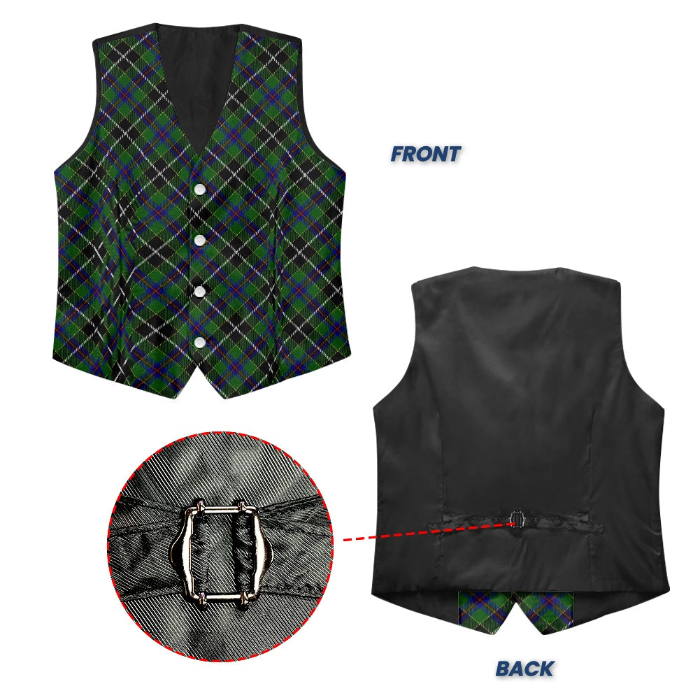 Cornish Curnow Hunting Tartan Suit vest jacket