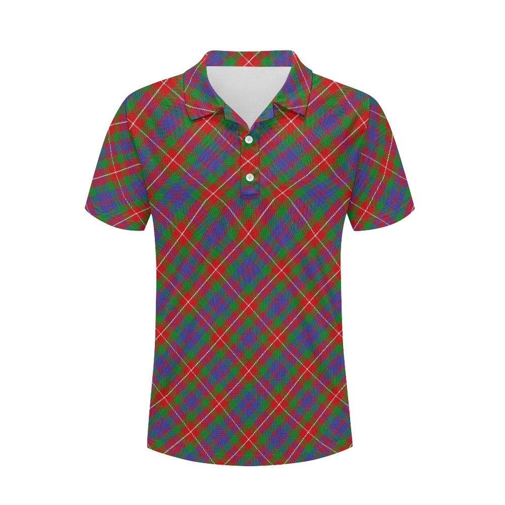 Clan Fraser of Lovat Tartan Polo Shirt