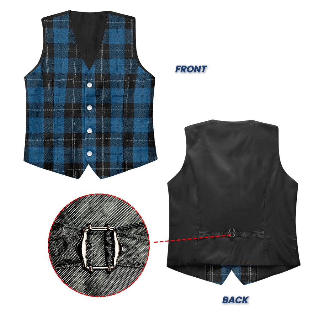 Clan Ramsay Hunting Tartan Suit vest jacket