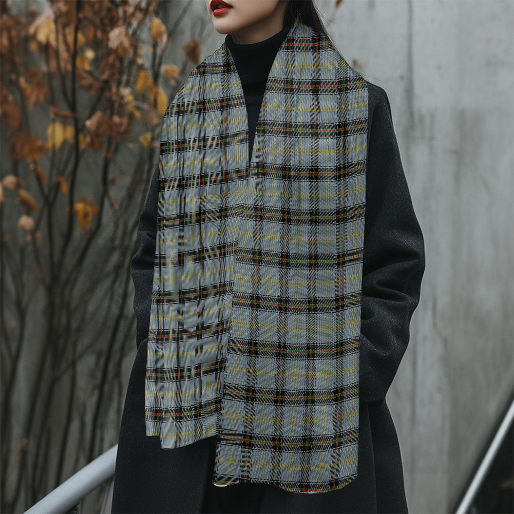 Clan Bell Tartan Fluffy scarf