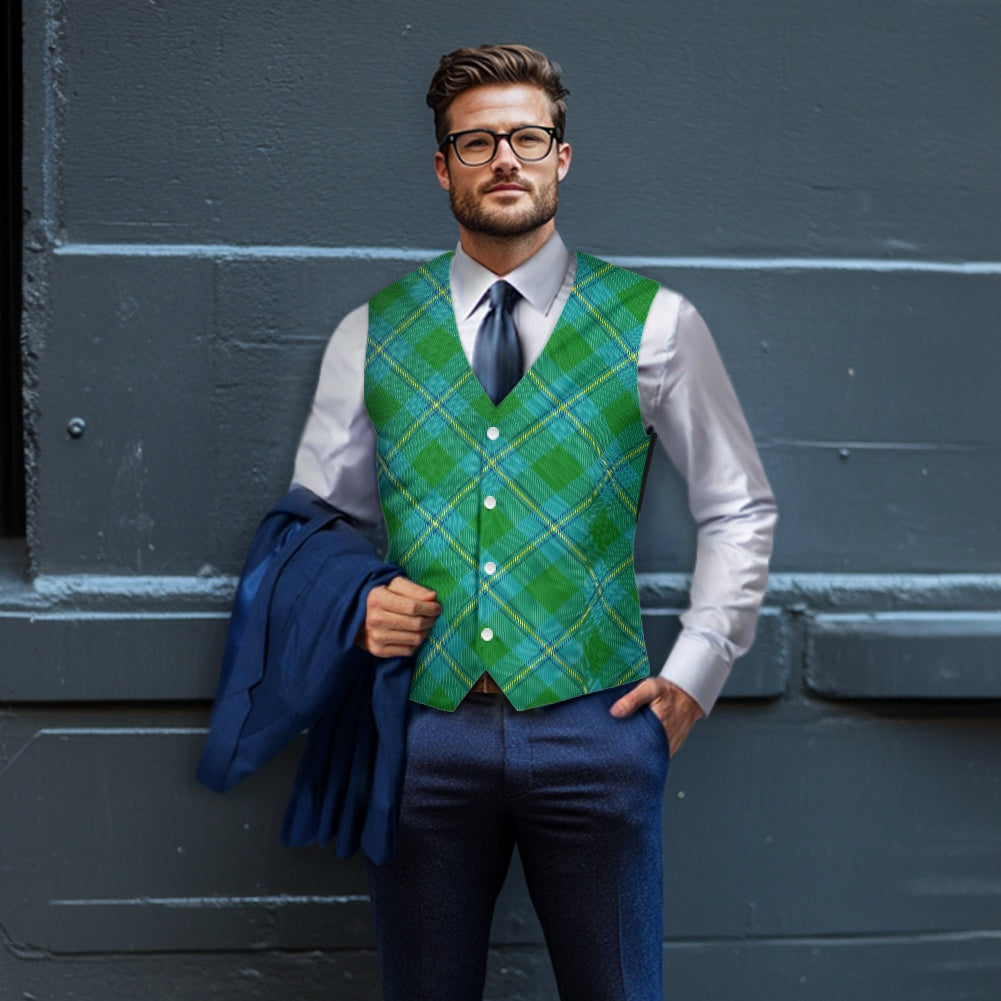 Clan Irving Tartan Waistcoat