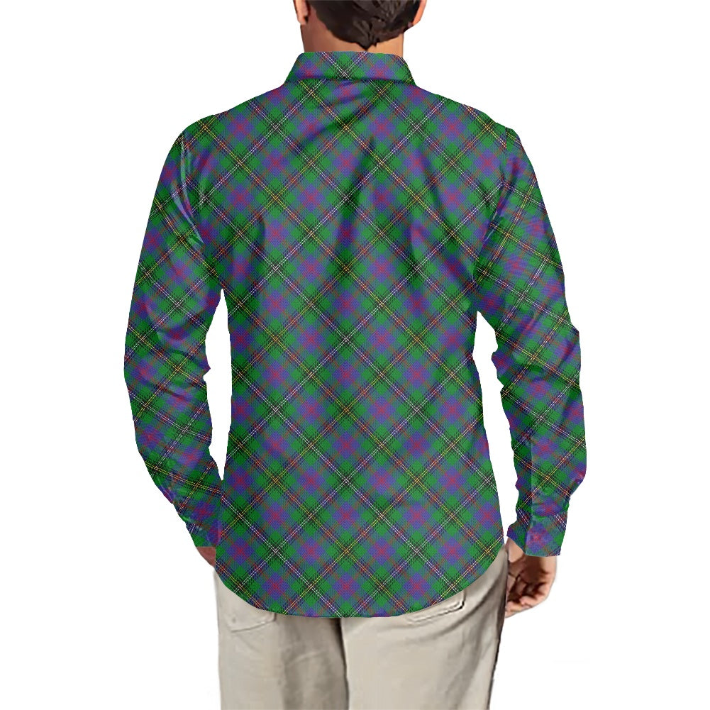 Clan Wood Tartan long-sleeved shirt