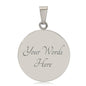 Clan Spens Crest & Tartan Pendant Necklace