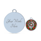 Clan Nesbitt Crest & Tartan Bangle