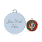 Clan Adair Crest & Tartan Bangle