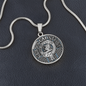 Clan Gladstone Crest & Tartan Pendant Necklace