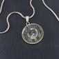 Clan Anderson Crest & Tartan Pendant Necklace