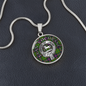 Clan Cochrane Crest & Tartan Pendant Necklace