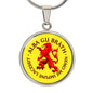 Alba Gu Brath | Lion Rampant | Pendant Necklace