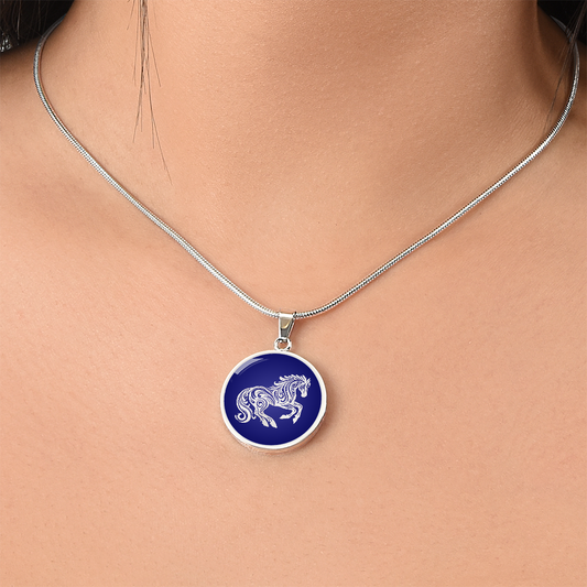 Horse Pendant Necklace