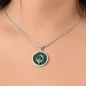 Clan Davidson Crest & Tartan Necklace