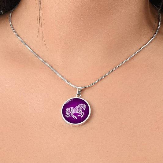 Horse Pendant Necklace