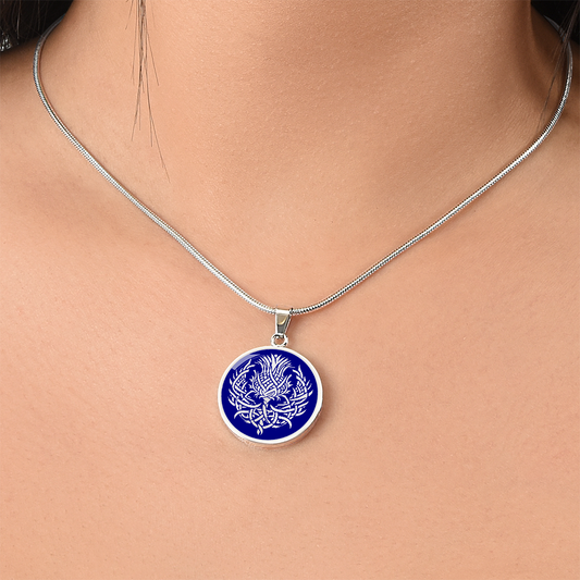 Scottish Thistle Necklace