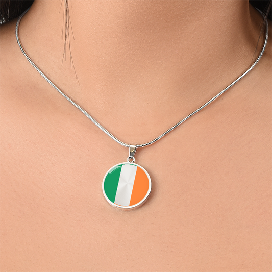 Irish Flag Necklace