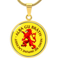 Alba Gu Brath | Lion Rampant | Pendant Necklace