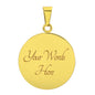 Clan Spens Crest & Tartan Pendant Necklace