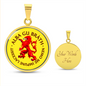 Alba Gu Brath | Lion Rampant | Pendant Necklace