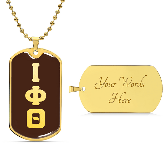 ΙΦΘ - Iota Phi Theta - Dog Tag