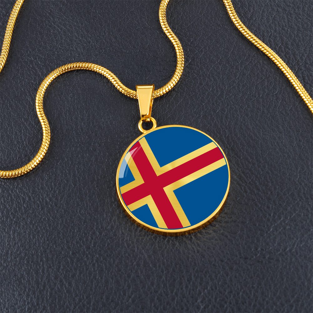 Aland Flag Necklace