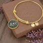 Clan Pollock Crest & Tartan Bangle