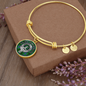 Clan Davidson Crest & Tartan Bangle