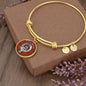 Clan Bruce Crest & Tartan Bangle