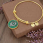 Clan Kennedy Crest & Tartan Bangle
