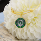 Clan Davidson Crest & Tartan Bangle