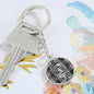 Clan MacPherson Crest & Tartan Pendant Keychain