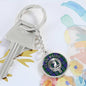 Clan Baird Crest & Tartan Pendant Keychain