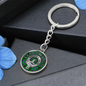 Clan Davidson Crest & Tartan Keychain