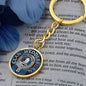Clan Wedderburn Crest & Tartan Pendant Keychain