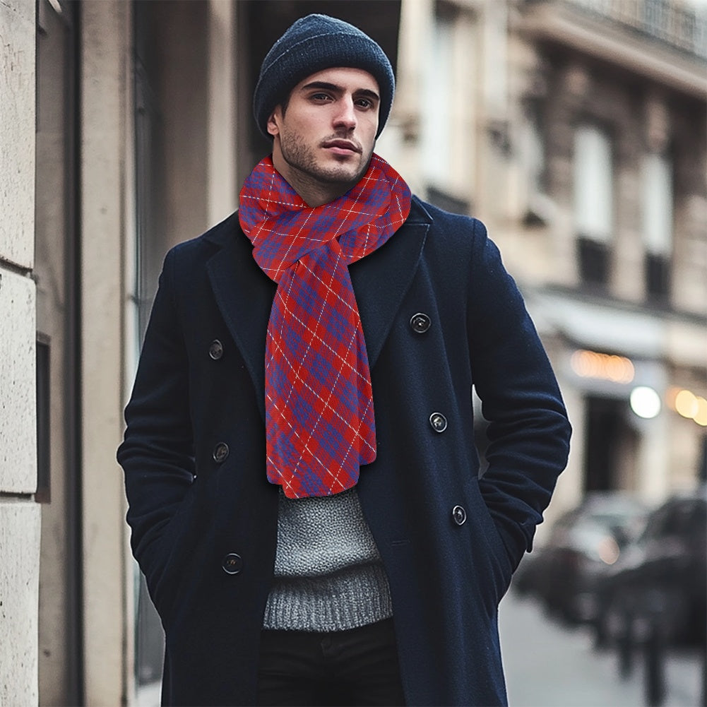 Clan Hamilton Tartan Fluffy scarf