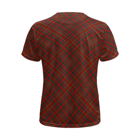Clan MacAlister Tartan Bias Football Shirt