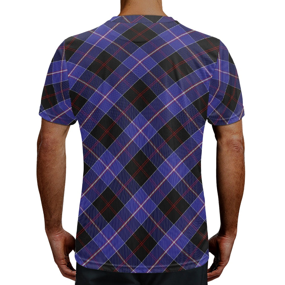 Clan Dunlop Tartan Football Shirt