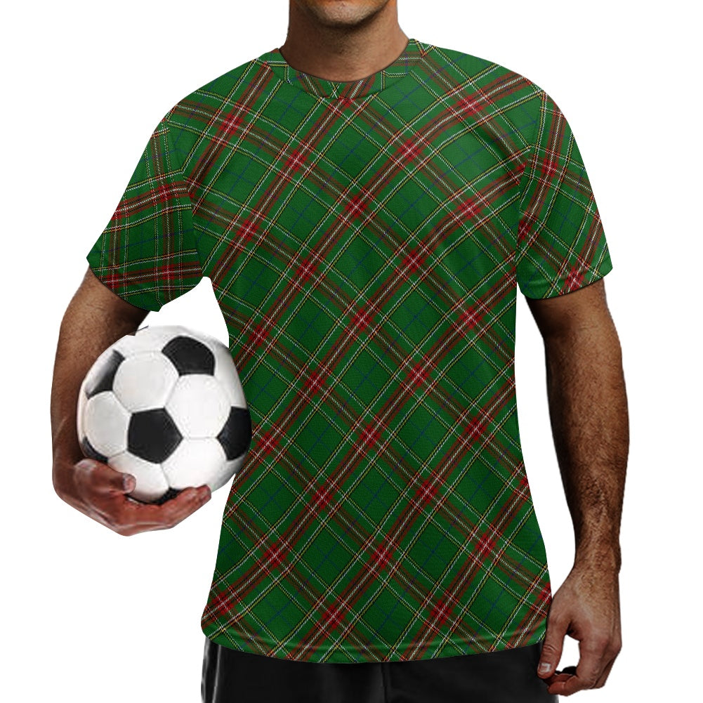 Clan Steel Tartan Football Shirt