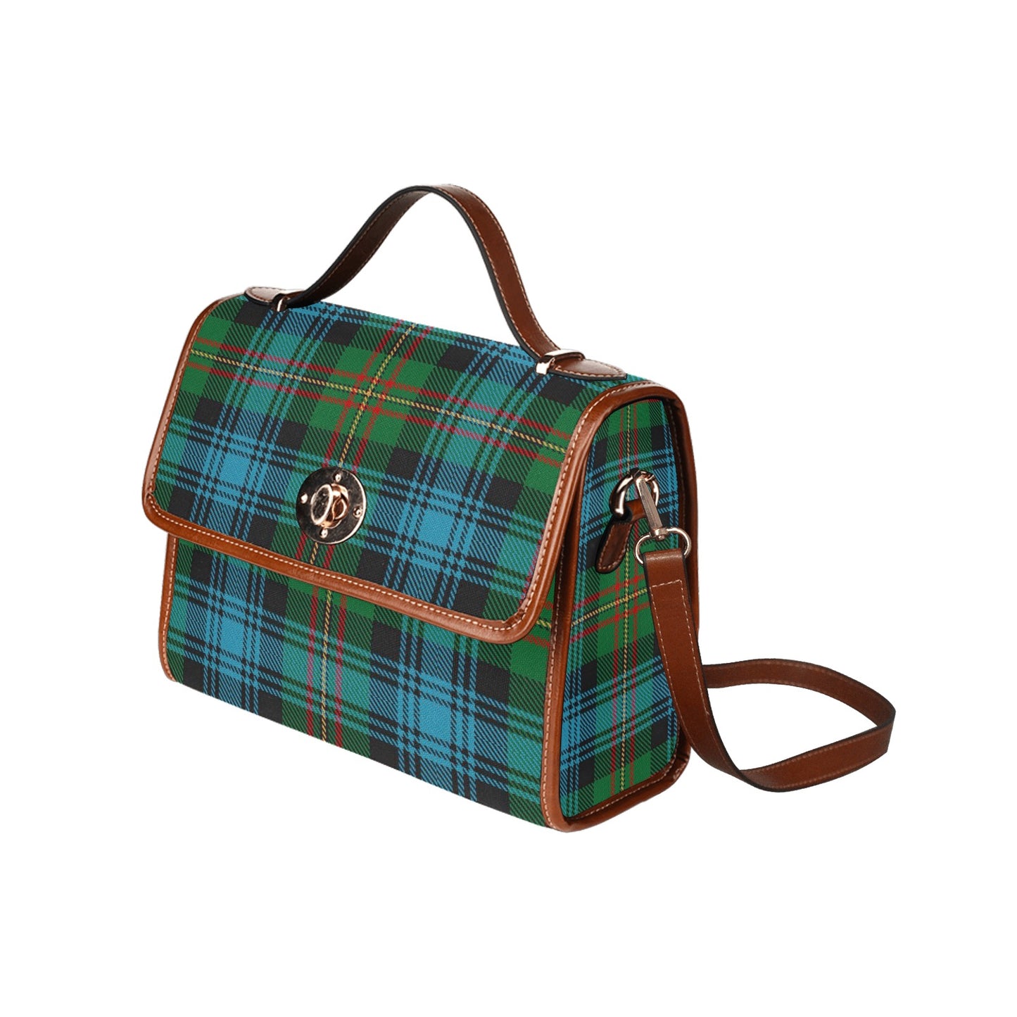 Clan Grant Hunting Ancient Tartan Waterproof Canvas Handbag