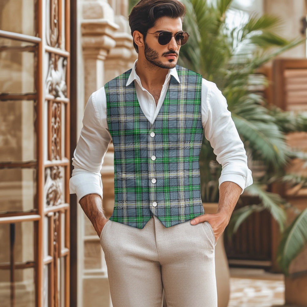 Clan MacDowall Tartan Waistcoat