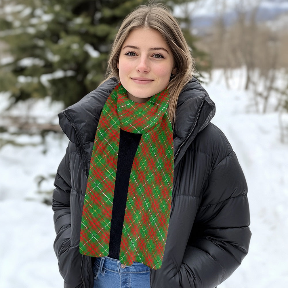 Clan Bruce Hunting Tartan Fluffy scarf