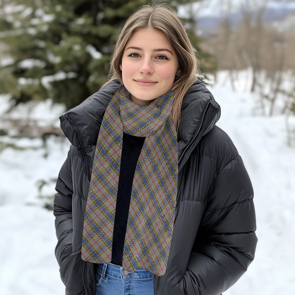 Clan Balfour Tartan Fluffy scarf