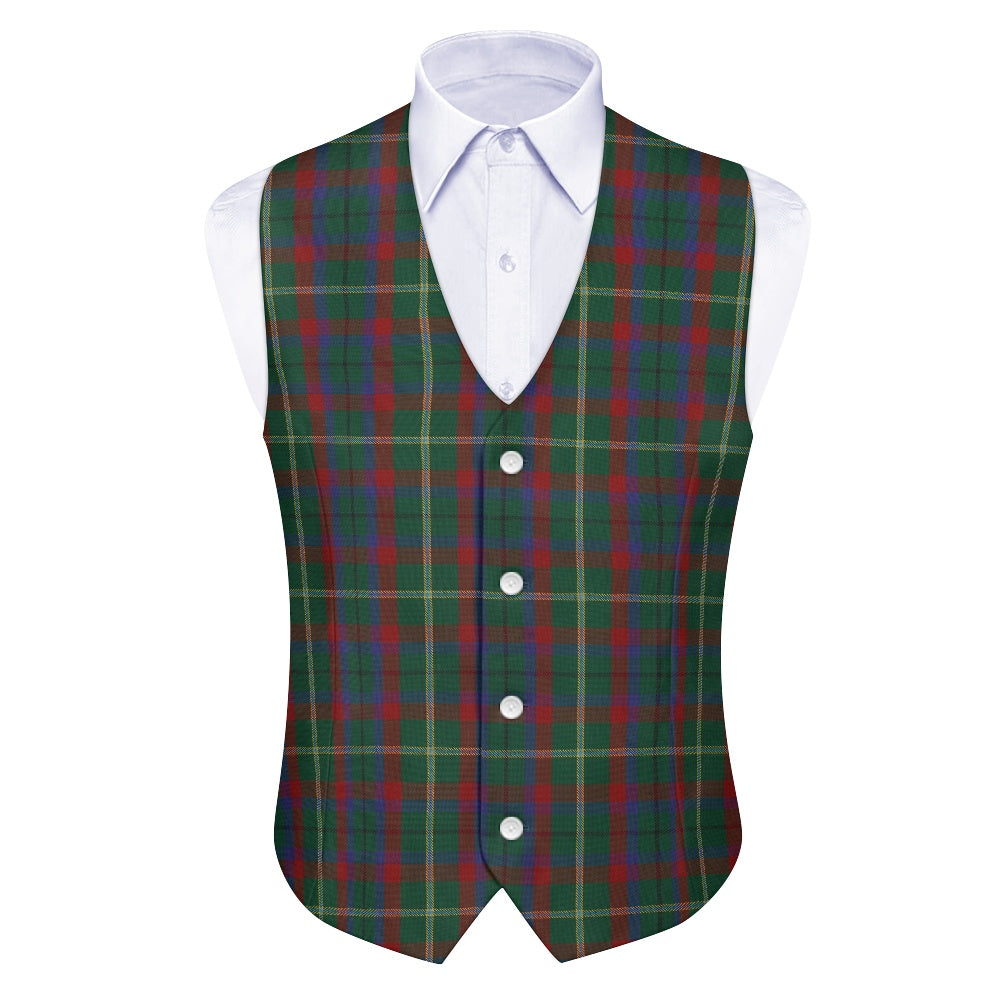 Irish County Mayo Tartan Waistcoat