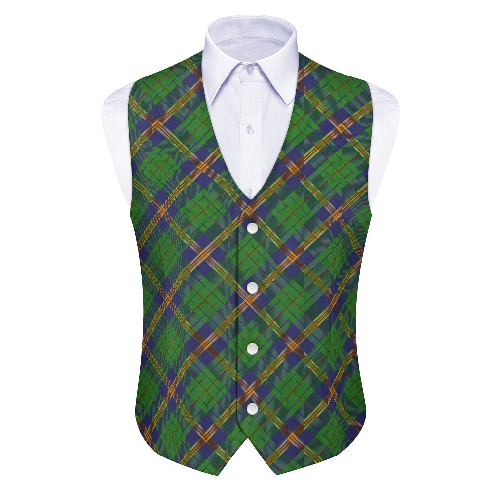 US State - New Mexico Tartan Suit vest jacket